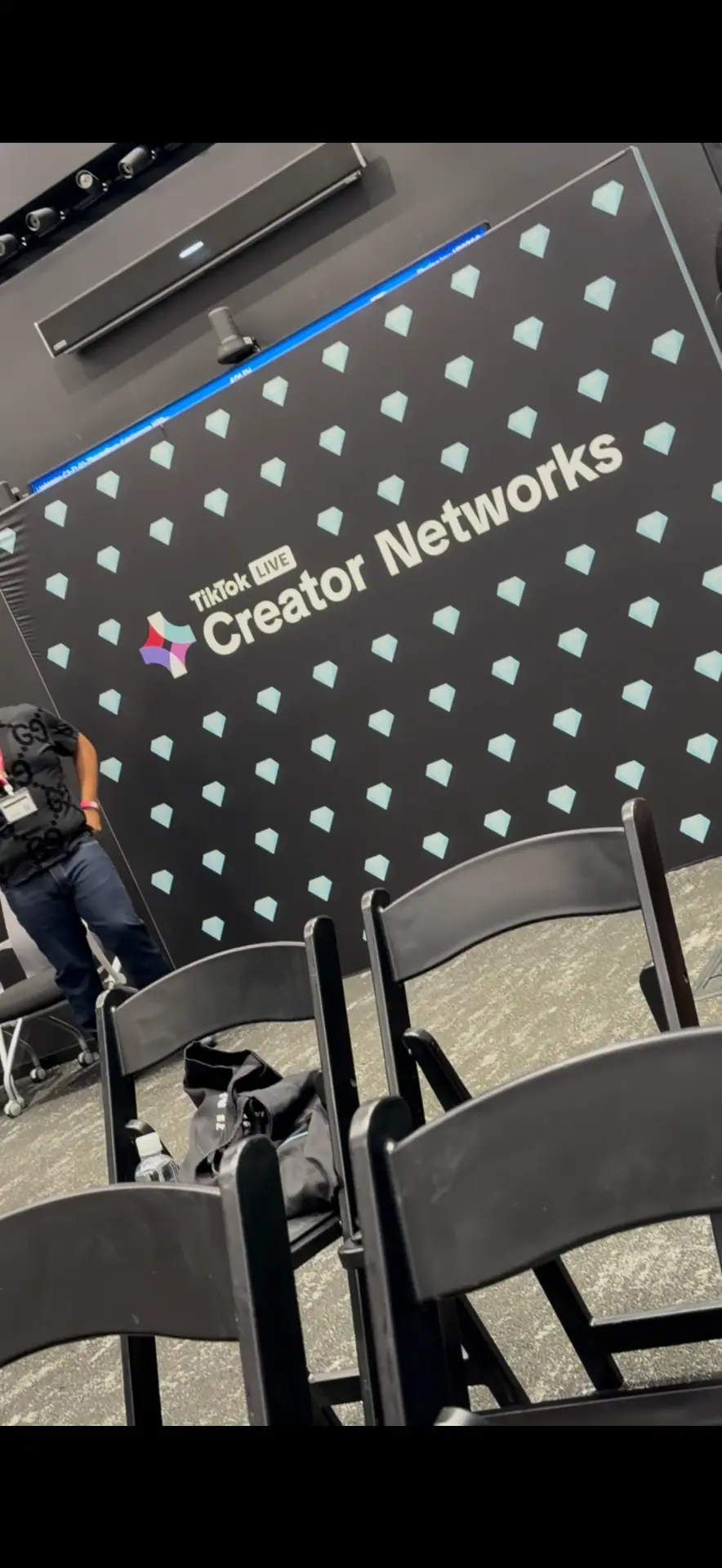 TikTok LIVE Creator Networks event stage