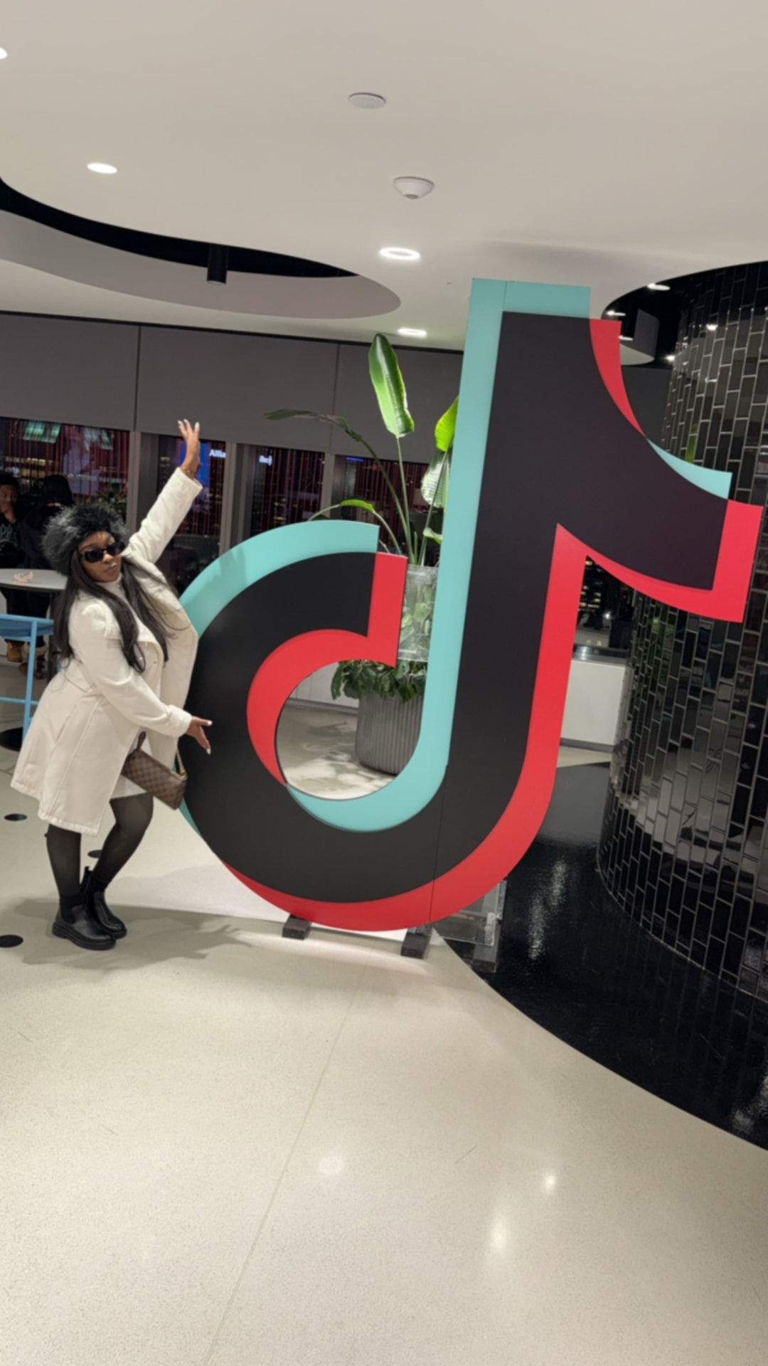 Bree at TikTok headquarters in NYC